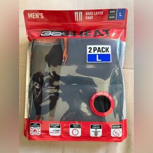 32 Degrees Men's Black Base Layer Pants 2-Pack
Large
Brand New